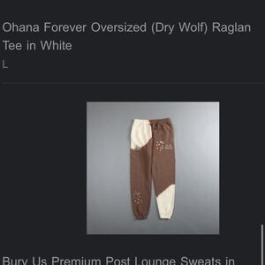 Bury Us Premium Post Lounge Sweats - Darc Spot Medium